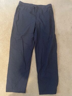 Banana Republic Navy Geometric Print Pajama Pants